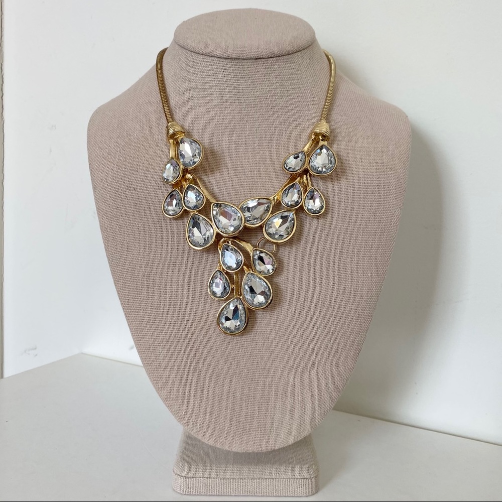 BaubleBar Crystal Teardrop Necklace